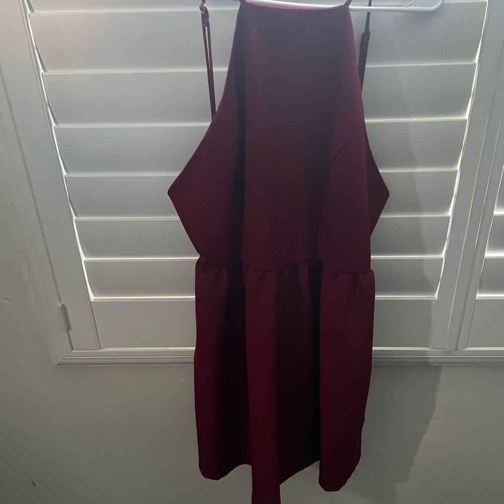 Adorable Red Cocktail Dress